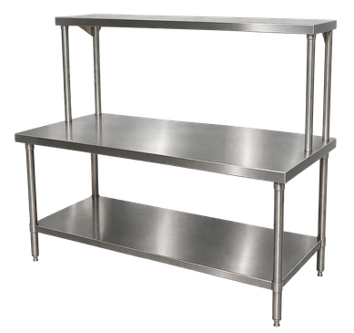 Mesa con repisa