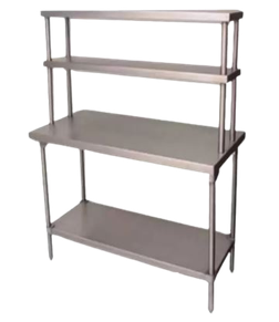 Mesa con doble repisa